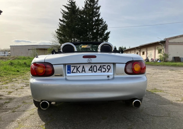 Mazda MX-5 cena 22000 przebieg: 242000, rok produkcji 1999 z Zbąszynek małe 596